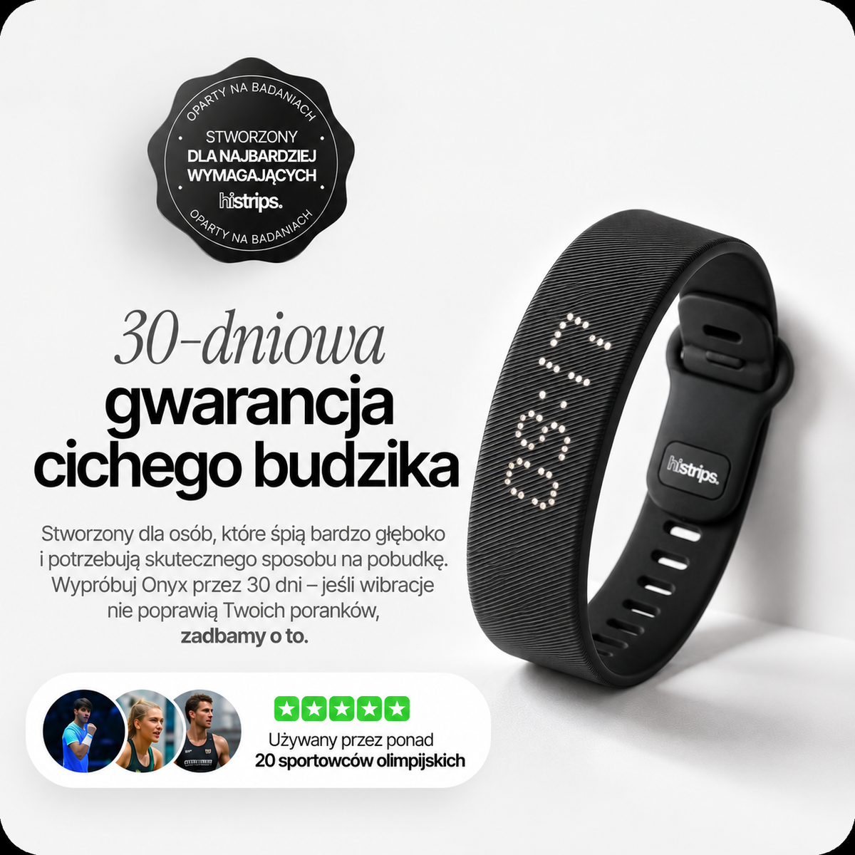 Onyx – Budzik wibracyjny
