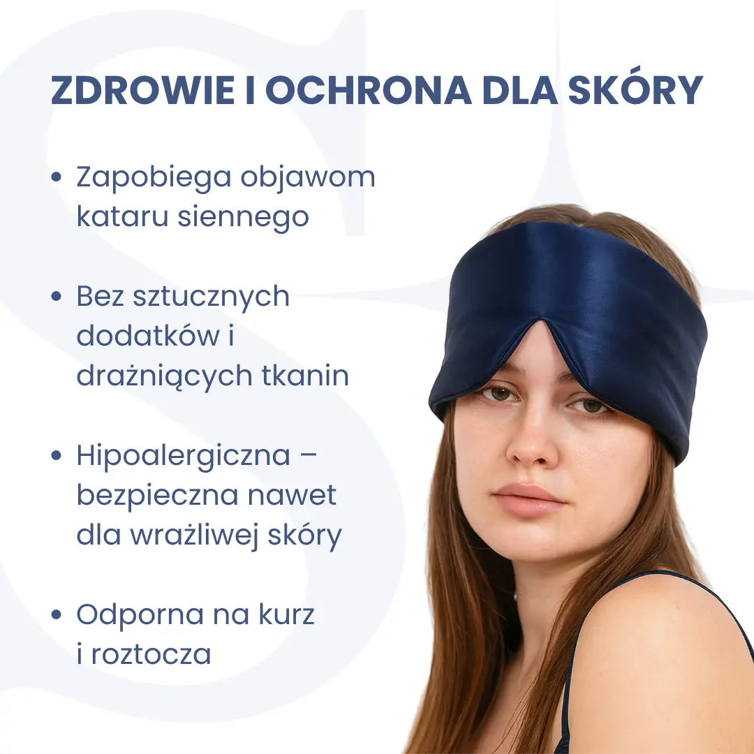 SleepLuxe – Satynowa opaska do snu