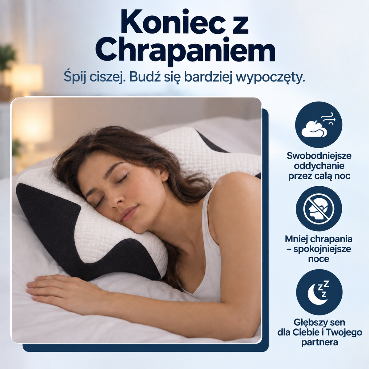 Ergonomiczna poduszka do spania – na szyję i lepszy sen