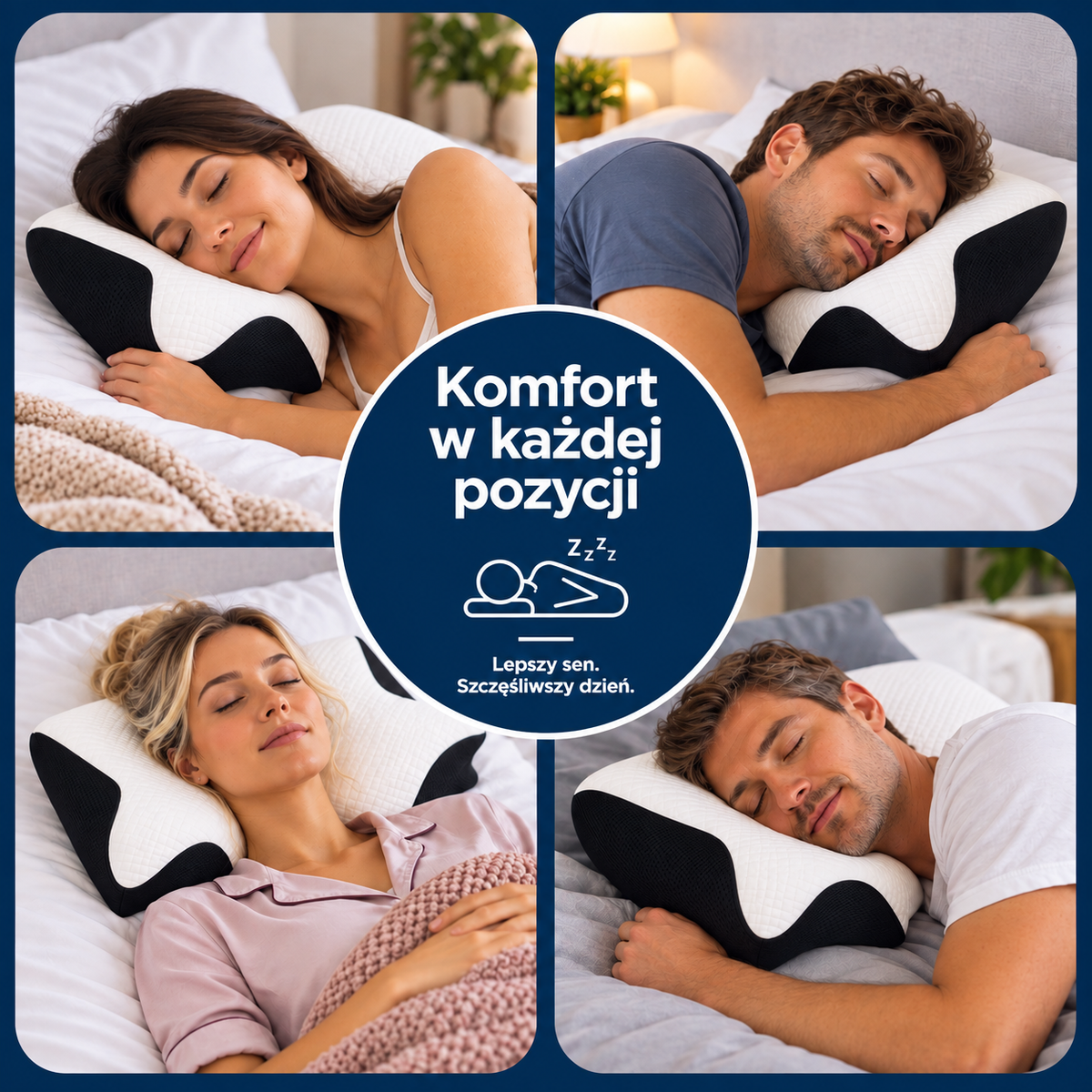 Ergonomiczna poduszka do spania – na szyję i lepszy sen