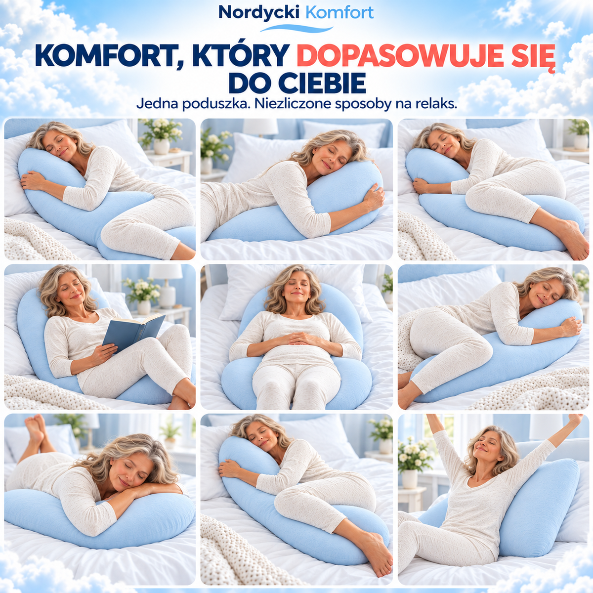 CloudAlign™ Poduszka na całe ciało