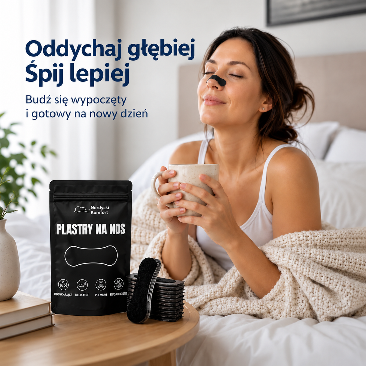 Nordycki Air – Plastry na nos przeciw chrapaniu