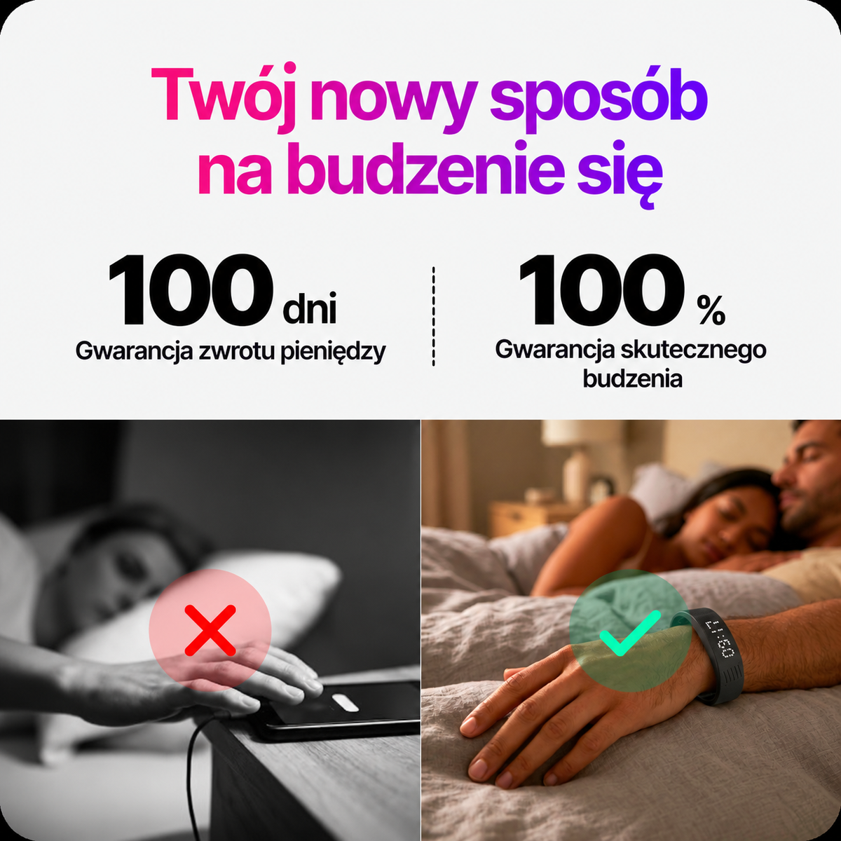 Onyx – Budzik wibracyjny