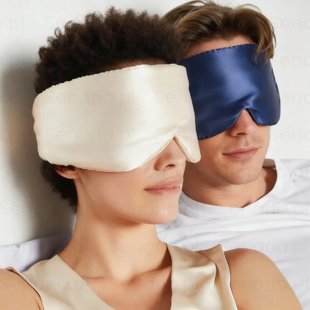 SleepLuxe – Satynowa opaska do snu